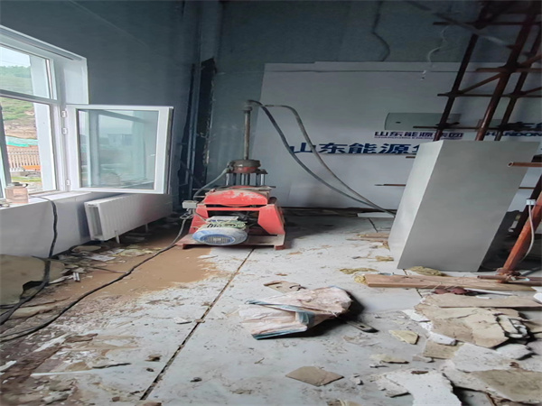 通榆地基基础下沉墙体裂缝加固注浆顶升施工